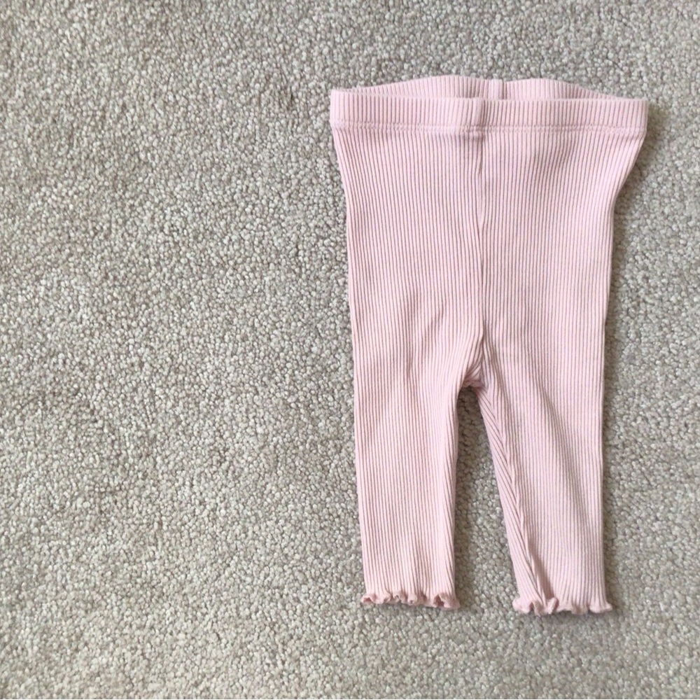 MINICLASIX STRAP TULLE DRESS/ LEGGING PANT WITH FLOWER APPLIQUÉS- SIZE 12 MONTHS - Picture 12 of 12